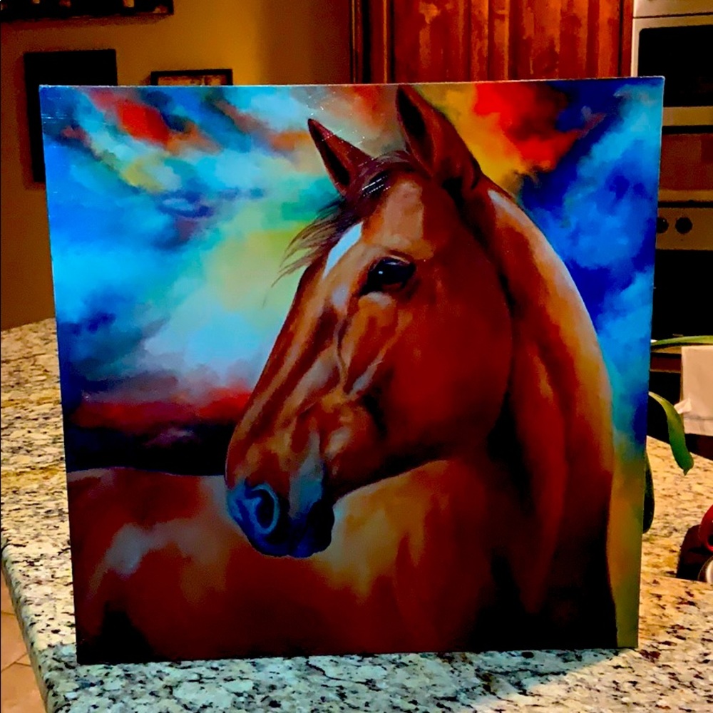 Marcia Baldwin painting